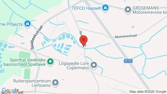 Rooms for rent i Hasselt - kort over placeringen