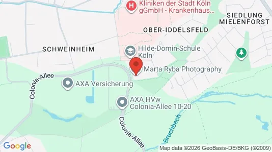 Apartments for rent i Cologne Mülheim - kort over placeringen