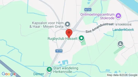Apartments for rent i Hasselt - kort over placeringen