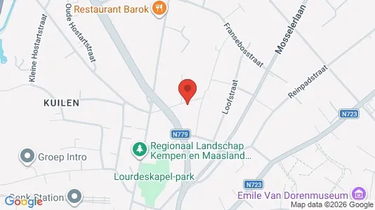Apartments for rent i Genk - kort over placeringen