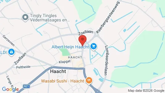 Apartments for rent i Haacht - kort over placeringen