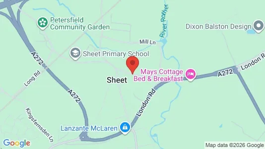 Apartments for rent i Petersfield - Hampshire - kort over placeringen