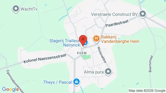 Apartments for rent i Pittem - kort over placeringen