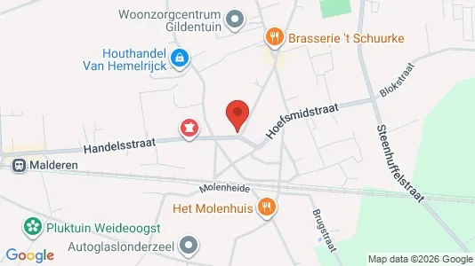 Apartments for rent i Londerzeel - kort over placeringen