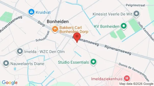 Apartments for rent i Bonheiden - kort over placeringen