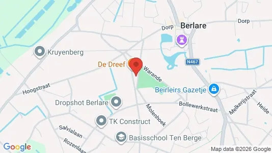 Apartments for rent i Berlare - kort over placeringen