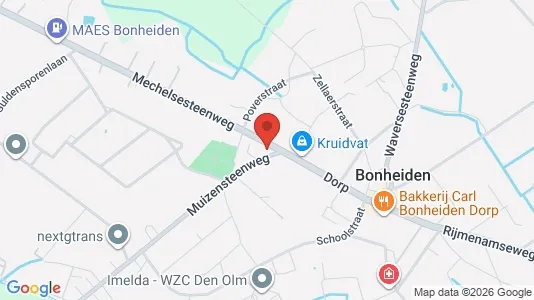 Apartments for rent i Bonheiden - kort over placeringen