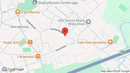 Apartments for rent i Gent Ledeberg - kort over placeringen