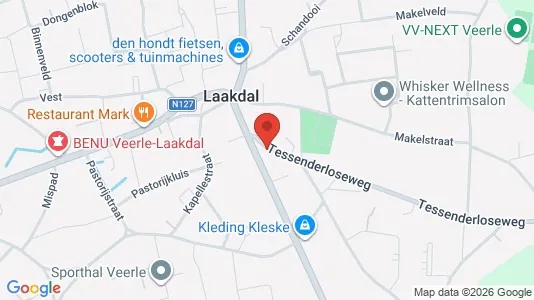 Apartments for rent i Laakdal - kort over placeringen