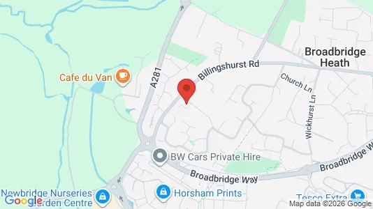 Apartments for rent i Horsham - West Sussex - kort over placeringen
