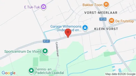Apartments for rent i Laakdal - kort over placeringen