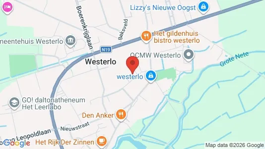 Apartments for rent i Westerlo - kort over placeringen