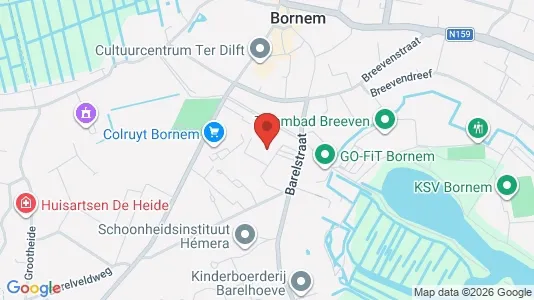 Apartments for rent i Bornem - kort over placeringen