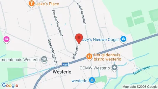 Apartments for rent i Westerlo - kort over placeringen