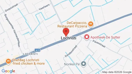 Apartments for rent i Lochristi - kort over placeringen