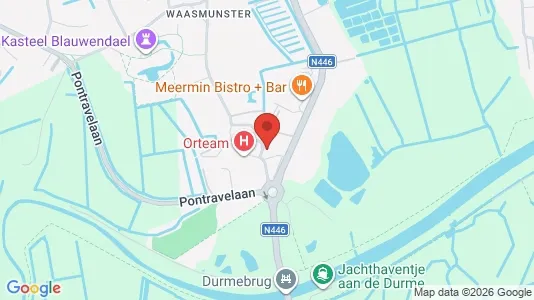 Apartments for rent i Waasmunster - kort over placeringen