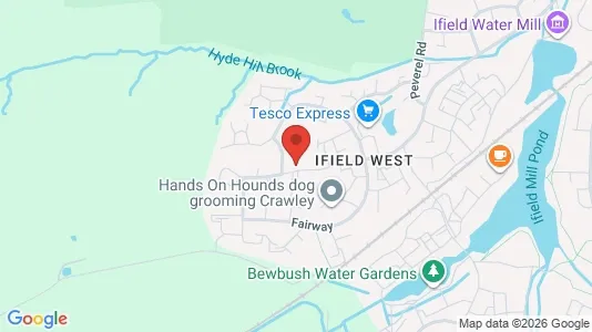 Apartments for rent i Crawley - West Sussex - kort over placeringen