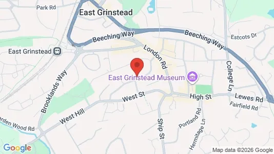 Apartments for rent i East Grinstead - West Sussex - kort over placeringen