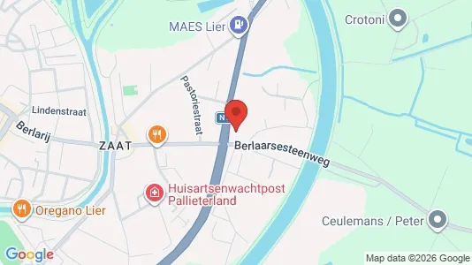 Apartments for rent i Lier - kort over placeringen