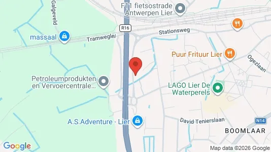 Apartments for rent i Lier - kort over placeringen