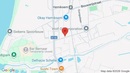 Apartments for rent i Hemiksem - kort over placeringen
