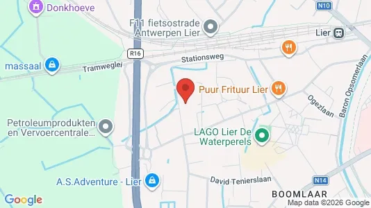 Apartments for rent i Lier - kort over placeringen
