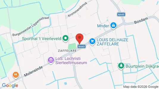 Apartments for rent i Lochristi - kort over placeringen