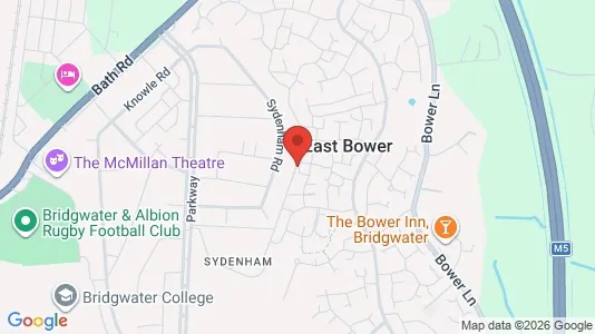 Apartments for rent i Bridgwater - Somerset - kort over placeringen