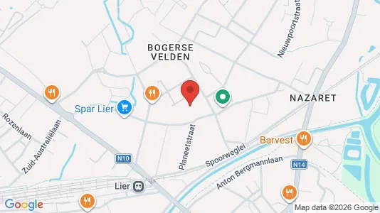 Apartments for rent i Lier - kort over placeringen