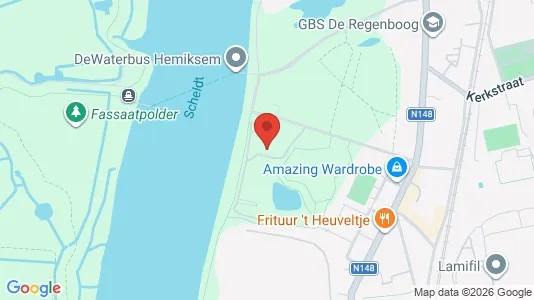 Apartments for rent i Hemiksem - kort over placeringen