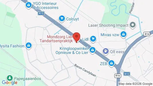 Apartments for rent i Lier - kort over placeringen
