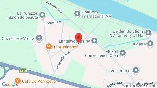 Apartments for rent i Olen - kort over placeringen