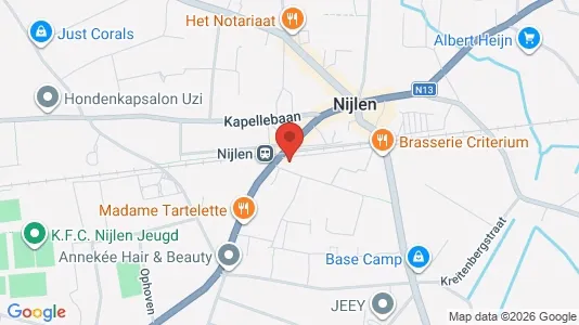 Apartments for rent i Nijlen - kort over placeringen