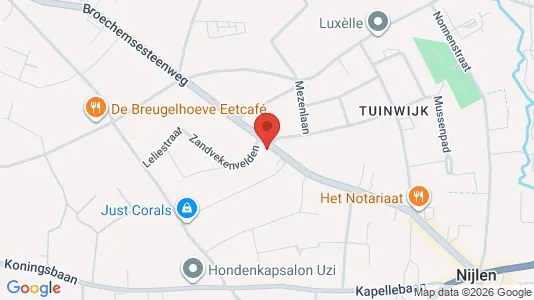 Apartments for rent i Nijlen - kort over placeringen