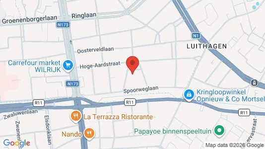 Apartments for rent i Antwerp Wilrijk - kort over placeringen