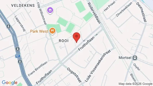 Apartments for rent i Antwerp Berchem - kort over placeringen