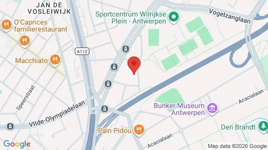Apartments for rent i Stad Antwerp - kort over placeringen