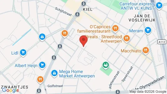 Apartments for rent i Stad Antwerp - kort over placeringen