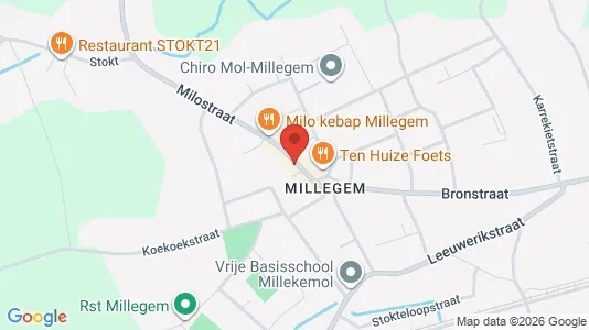 Apartments for rent i Mol - kort over placeringen