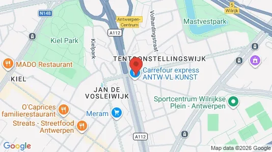 Apartments for rent i Stad Antwerp - kort over placeringen