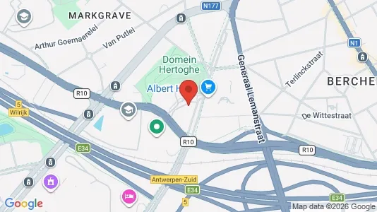 Apartments for rent i Stad Antwerp - kort over placeringen
