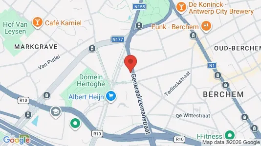 Apartments for rent i Stad Antwerp - kort over placeringen