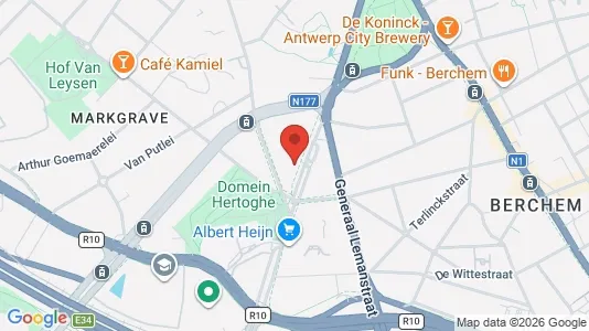 Apartments for rent i Stad Antwerp - kort over placeringen