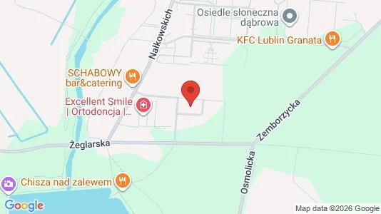 Apartments for rent i Lublin - kort over placeringen