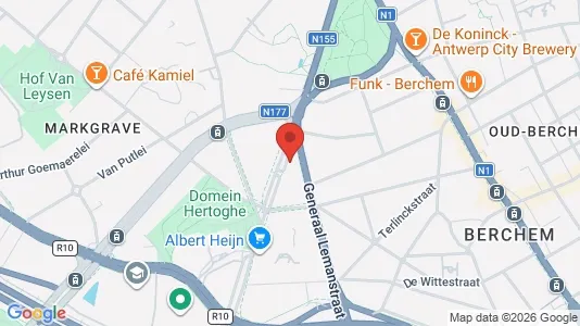 Apartments for rent i Stad Antwerp - kort over placeringen