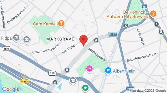 Apartments for rent i Stad Antwerp - kort over placeringen