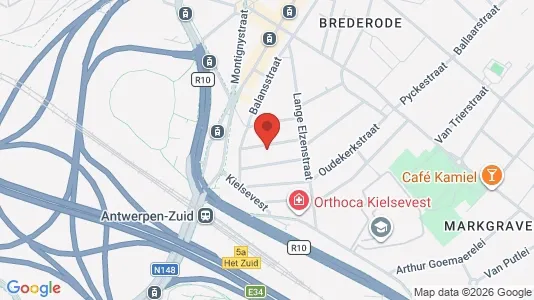 Apartments for rent i Stad Antwerp - kort over placeringen