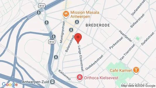 Apartments for rent i Stad Antwerp - kort over placeringen