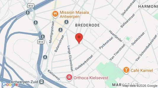 Apartments for rent i Stad Antwerp - kort over placeringen