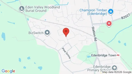 Apartments for rent i Edenbridge - Kent - kort over placeringen